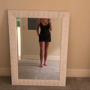 Black spaghetti strap satin dress with pockets!